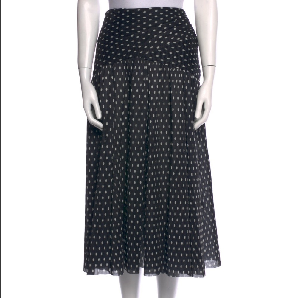 Zimmermann polka dot midi Skirt